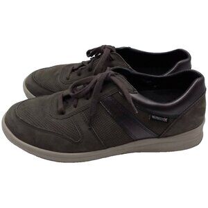 Mephisto Runoff Air Jet Leather Womens Grey Sneakers Casual Shoes Size 9 US